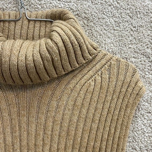 H&M Tan Ribbed Mini Dress - Picture 4 of 10